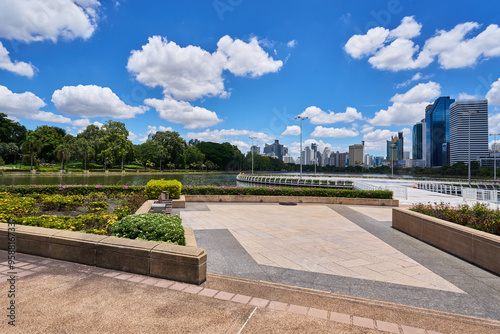 Photography Benjakitti Park in Bangkok, Thailand