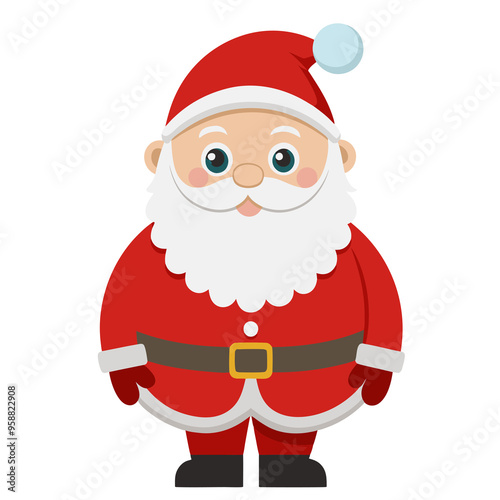 santa claus with a bag Generate AI