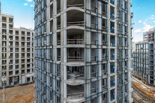 construction of a residental building