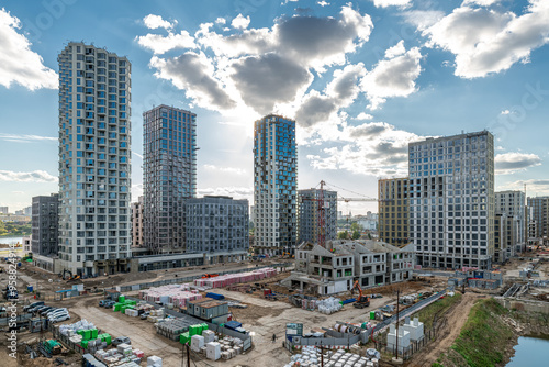 construction of a residental building