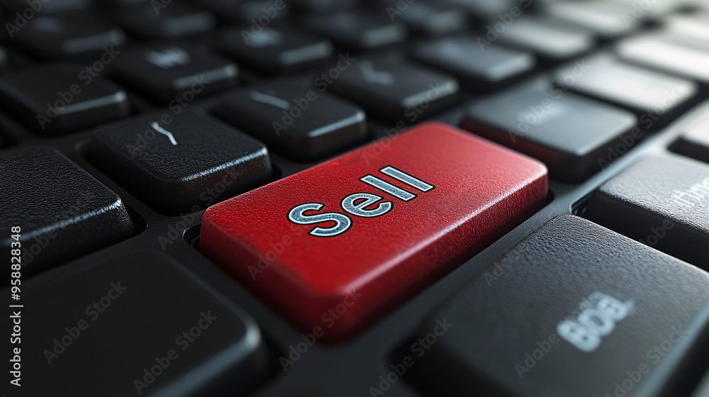 Macro Shot of Worn Keyboard with Prominent Macro Shot of Worn Keyboard with Prominent