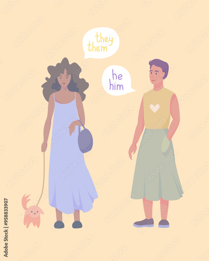 Communication of non-binary people, addresses, pronouns Communication of non-binary people, addresses, pronouns