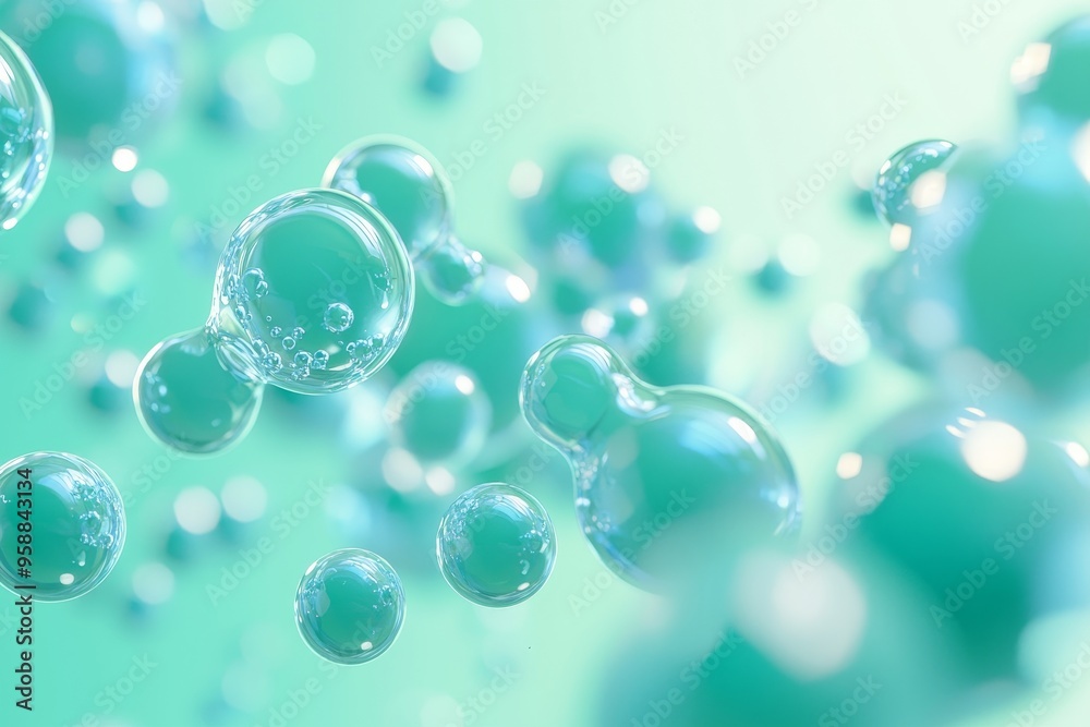 Hydrogen (H2) fuel cell for sustainable energy, ecological balance, and environmental preservation based on innovative water-based fuel cells. Dissolved CO2 molecules in liquid bubbles provide fuel Hydrogen (H2) fuel cell for sustainable energy, ecological balance, and environmental preservation based on innovative water-based fuel cells. Dissolved CO2 molecules in liquid bubbles provide fuel
