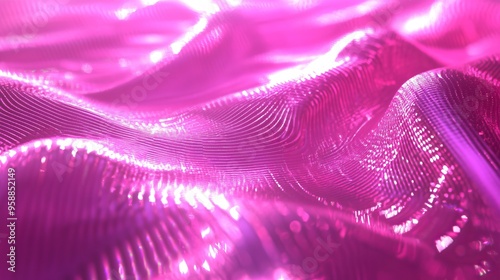 pink twisted hologram 