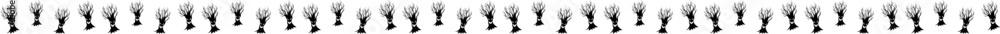 Halloween tomb line border illustration on transparent background.
Halloween tomb line border illustration on transparent background.