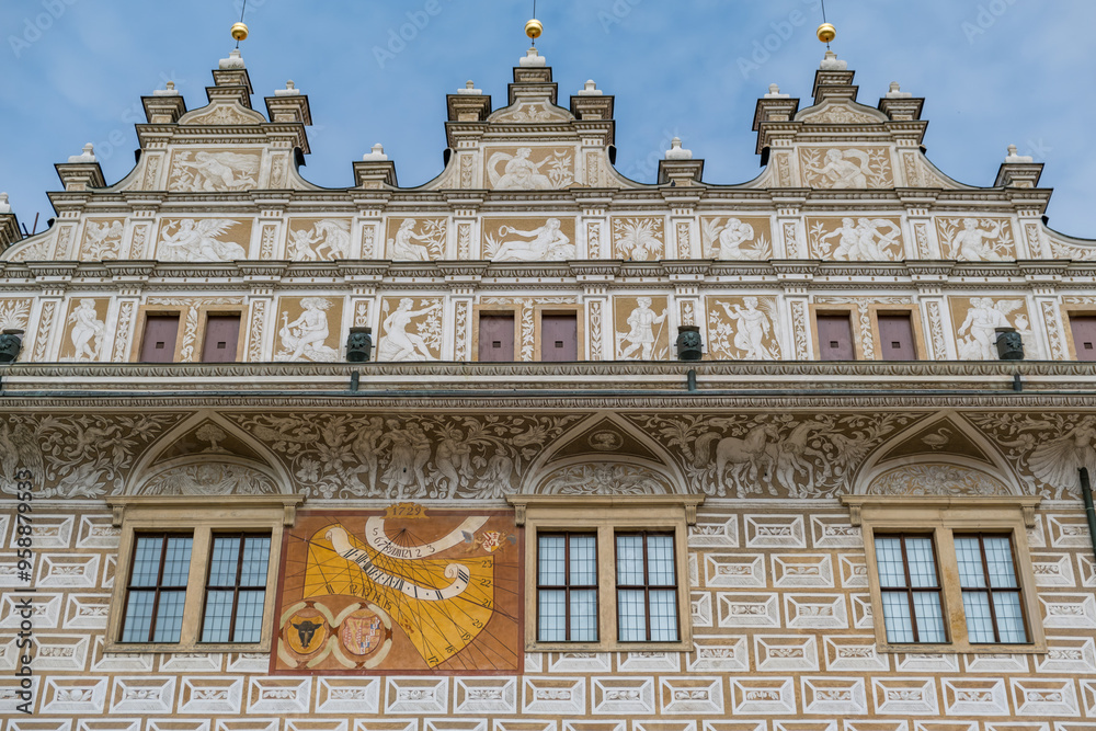 Obraz premium Litomysl castle, Czech Republic - August 26, 2024: litomysl hrad unesco