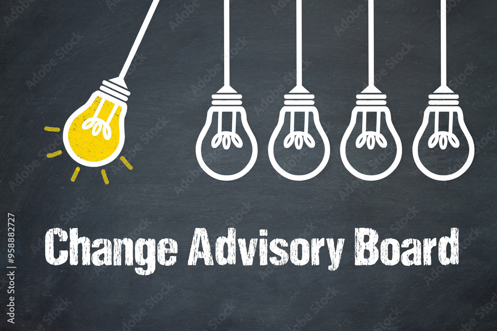 Fototapeta premium Change Advisory Board 