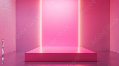 pink board mock up 