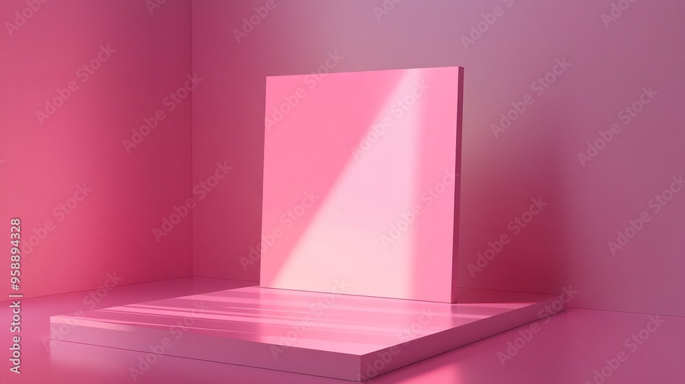 pink board mock up pink board mock up