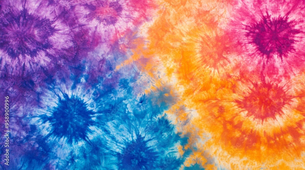 Tie Dye Fabric Background Tie Dye Fabric Background