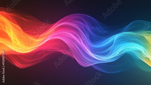 Colorful Abstract Wave