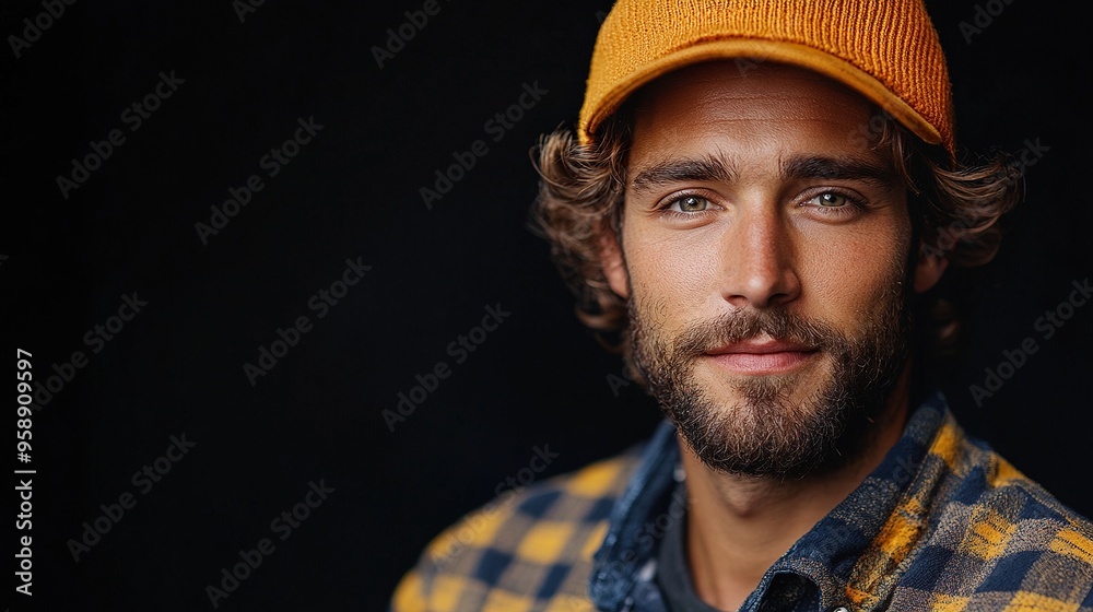 young handsome worker young handsome worker