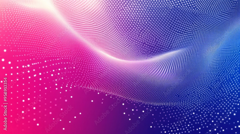 Abstract Digital Wave Background Abstract Digital Wave Background