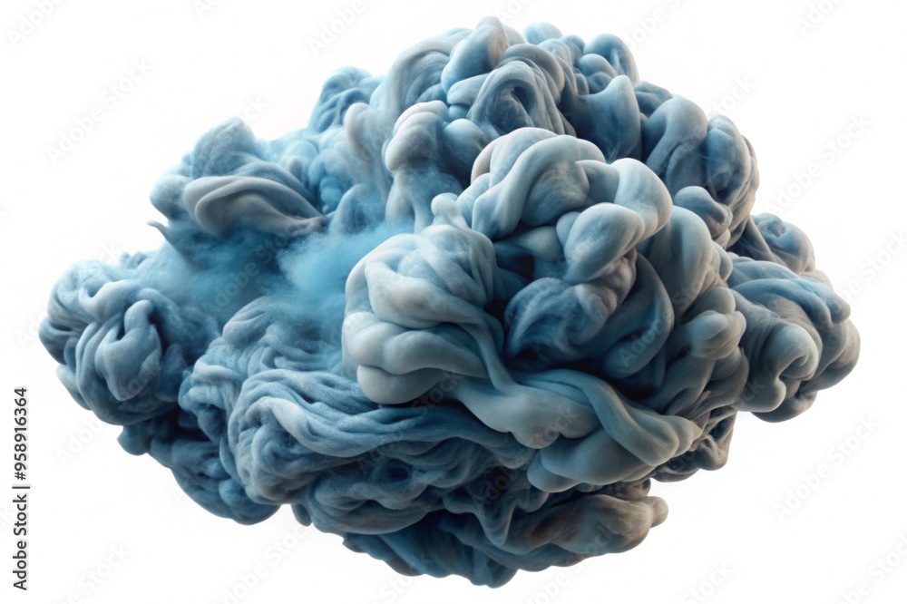 professional photo of 3D illustration on a pristine white background: A mesmerizing swirling cloud of smoke, with meticulous intricate details and hyper-realistic textures professional photo of 3D illustration on a pristine white background: A mesmerizing swirling cloud of smoke, with meticulous intricate details and hyper-realistic textures