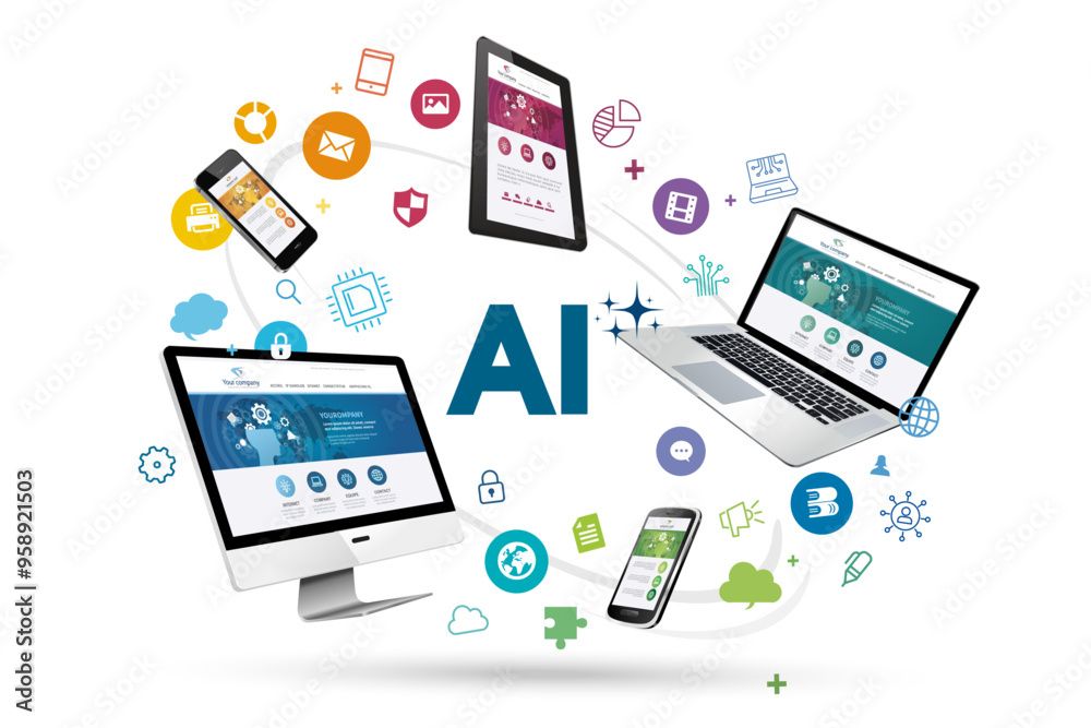 Artificial Intelligence Technology Concept Artificial Intelligence Technology Concept