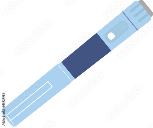 Weight-Loss injection Ozempic Saxenda pen icon.