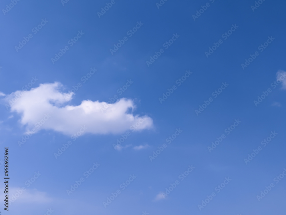 Beautiful blue sky and clouds for background Beautiful blue sky and clouds for background