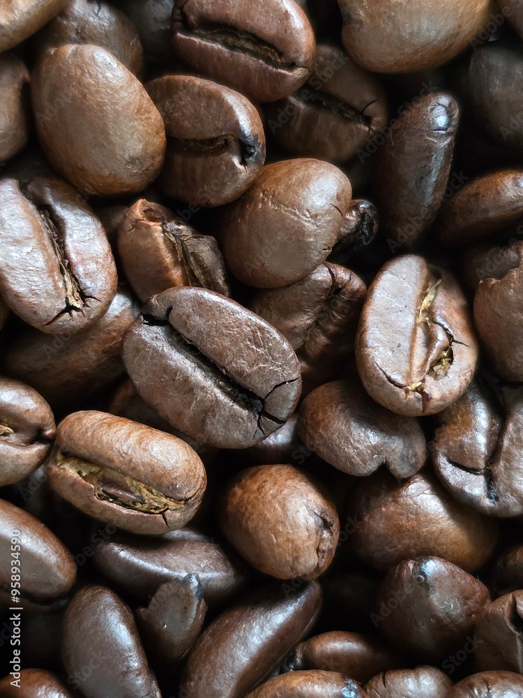 Kaffebohnen Hintergrund