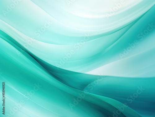 Teal defocused blurred motion abstract background widescreen with copy space texture for display products blank copyspace for design text photo website