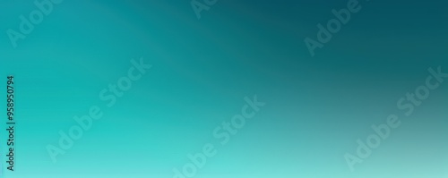 Teal Gradient Background, simple form and blend of color spaces as contemporary background graphic backdrop blank empty with copy space for product design