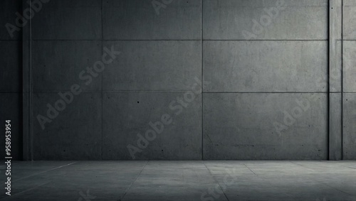 Close-up of a grey textured concrete wall with room for text or design.