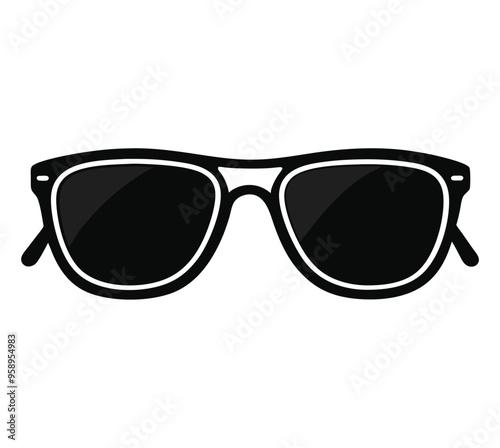 sunglasses isolated on white