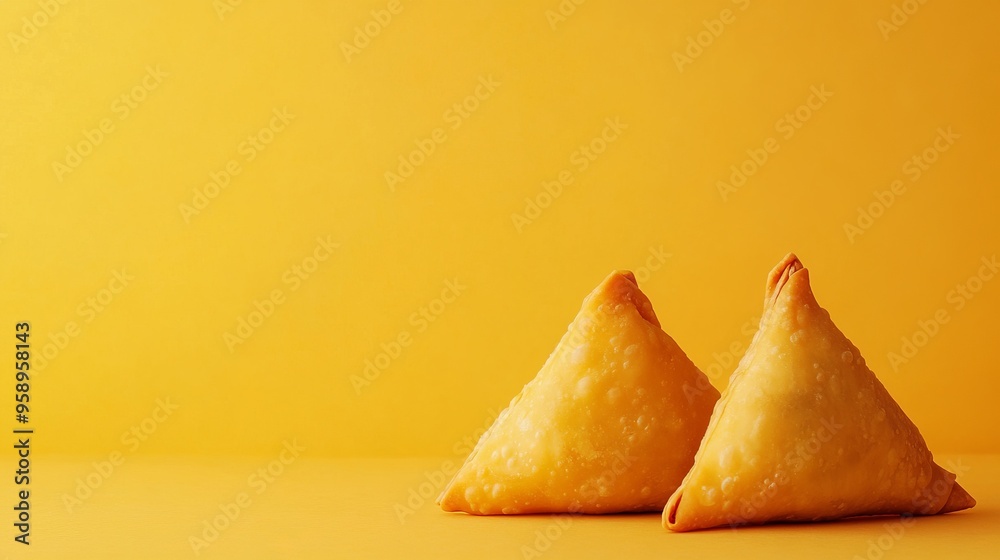 samosa background concept with copy space samosa background concept with copy space