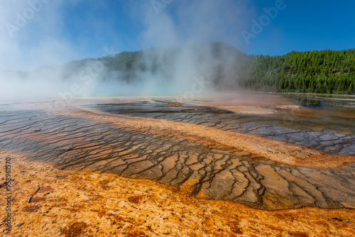 Grand Prismatic at Yellowstone National Park