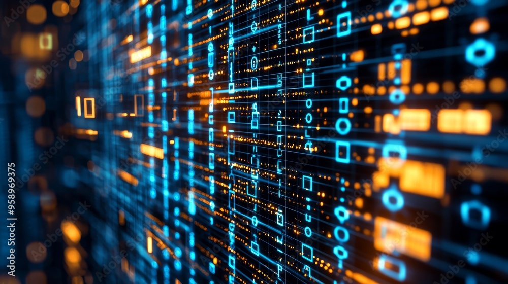 Vibrant Digital Matrix: A Deep Dive into the Pixelated World of Color and Technology - Embracing Futuristic Innovation