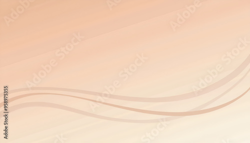A minimalist and simple wallpaper with soft colors, simplicity and elegance with minimalistic wave lines and calming colors. Perfect for creating a soothing and comfortable atmosphere	