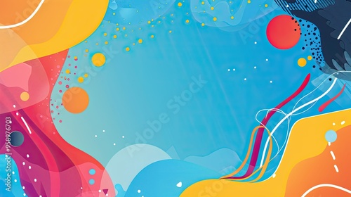 Wallpaper Mural a abstract background for popular school presentation Torontodigital.ca