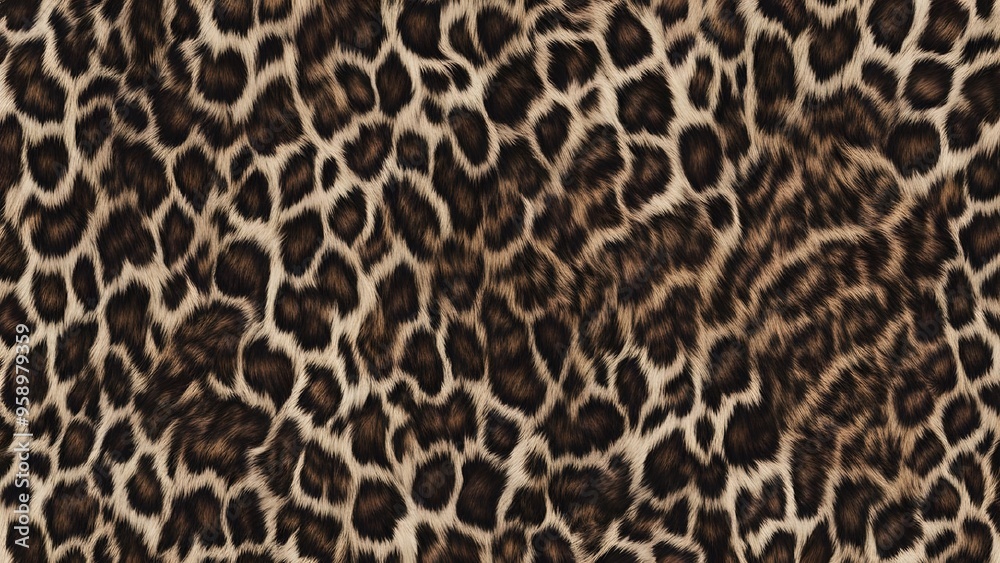 leopard hairy background, stylish trendy design with wild cat spots
leopard hairy background, stylish trendy design with wild cat spots