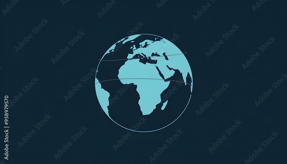 World map with globe Isolated on background. World map with globe Isolated on background.