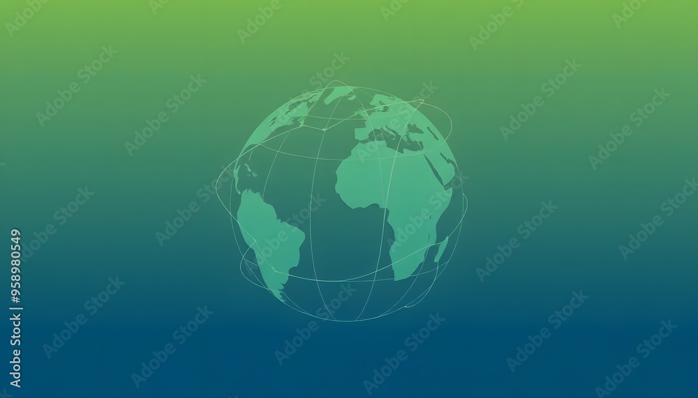 World map with globe Isolated on background. World map with globe Isolated on background.