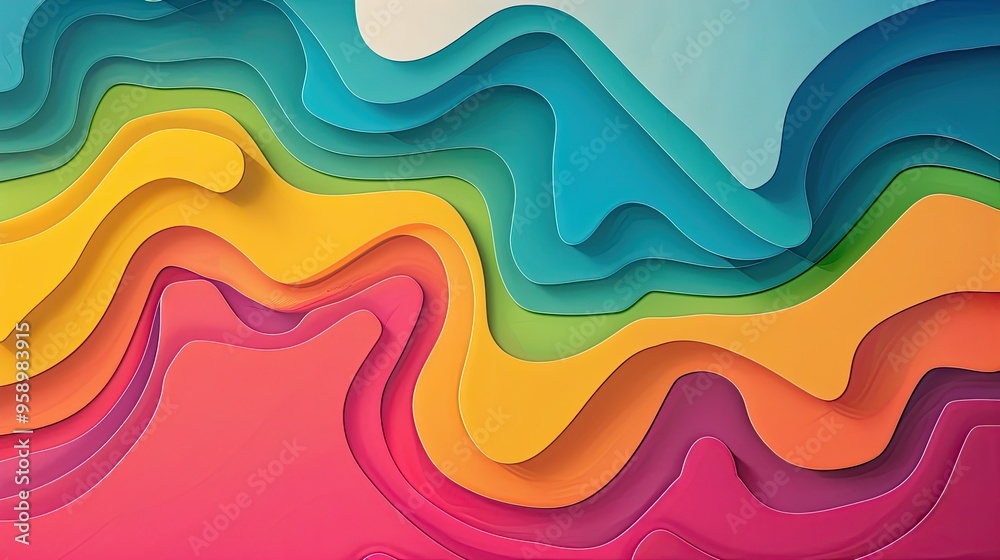 colorful background paper cut style colorful background paper cut style