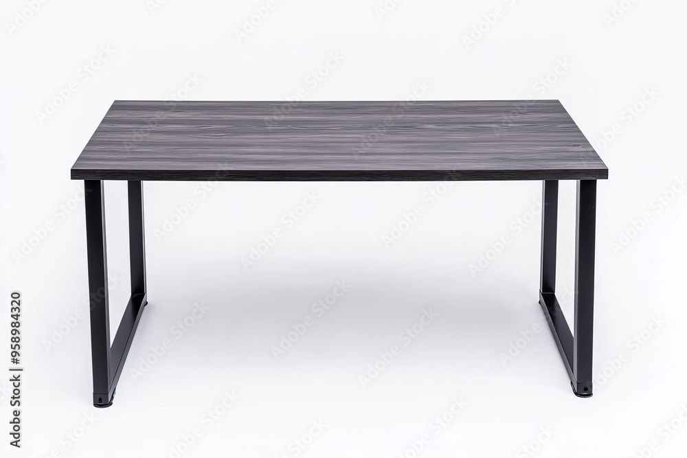 Stylish black table with modern design, perfect for office or home use, showcasing simplicity and elegance in furniture. Stylish black table with modern design, perfect for office or home use, showcasing simplicity and elegance in furniture.