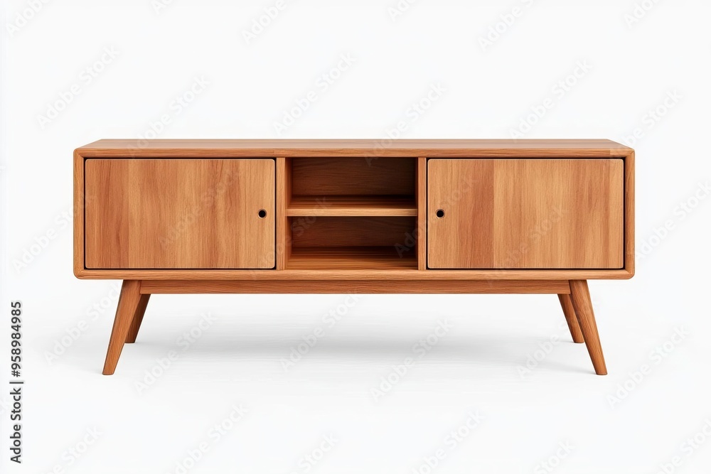 Stylish wooden media console with sleek design, perfect for modern interiors and storage solutions. Stylish wooden media console with sleek design, perfect for modern interiors and storage solutions.