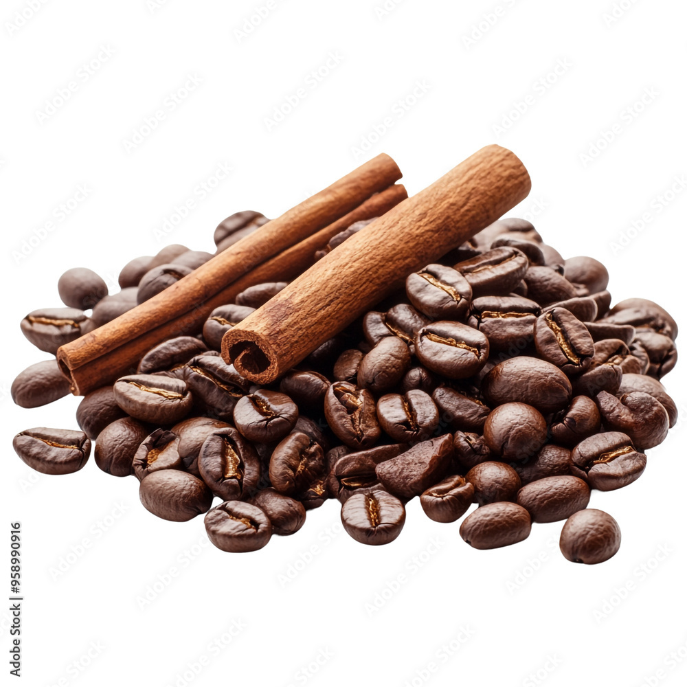 Cinnamon and Coffee Beans Cinnamon and Coffee Beans