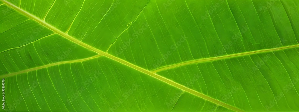 Banana leaves texture bacground