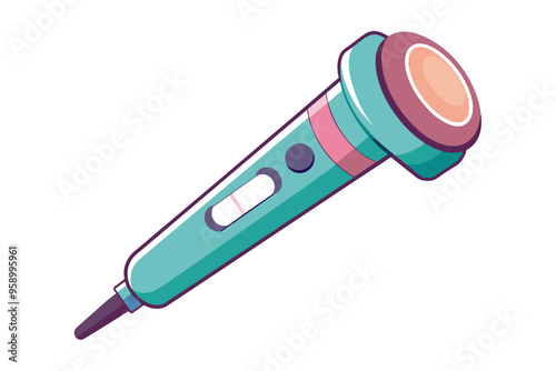  Medical equipment dermatoscope vector art illustration photo