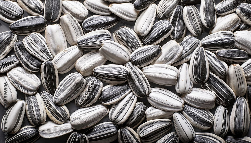 Sunflower seeds background Sunflower seeds background