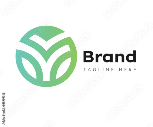 Circle logo icon design template elements. Usable for Branding and Business Logos.
