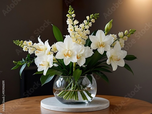 Wallpaper Mural bouquet of snowdrops Torontodigital.ca