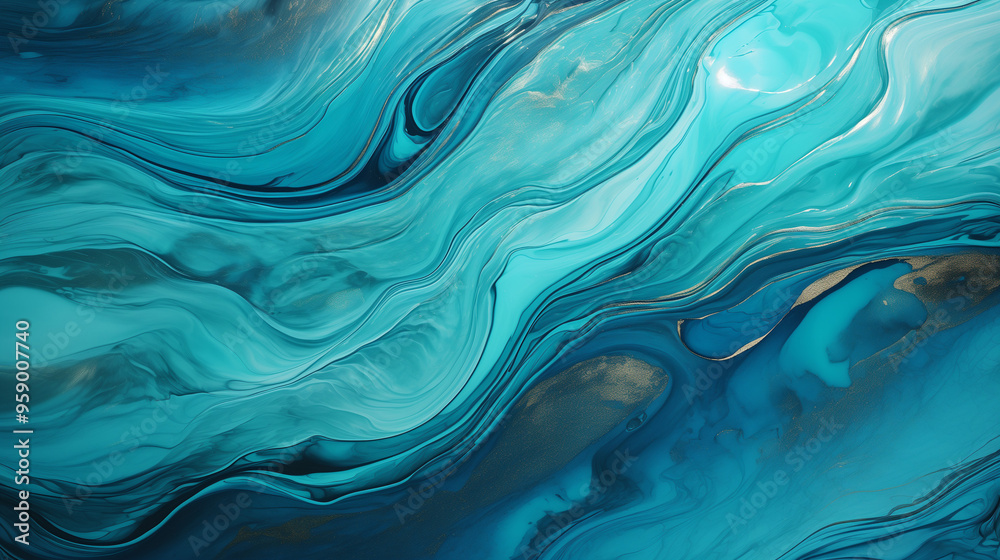astarte.ai: Ethereal Turquoise Flow astarte.ai: Ethereal Turquoise Flow