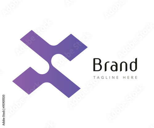 Letter X logo icon design template elements. Usable for Branding and Business Logos.
