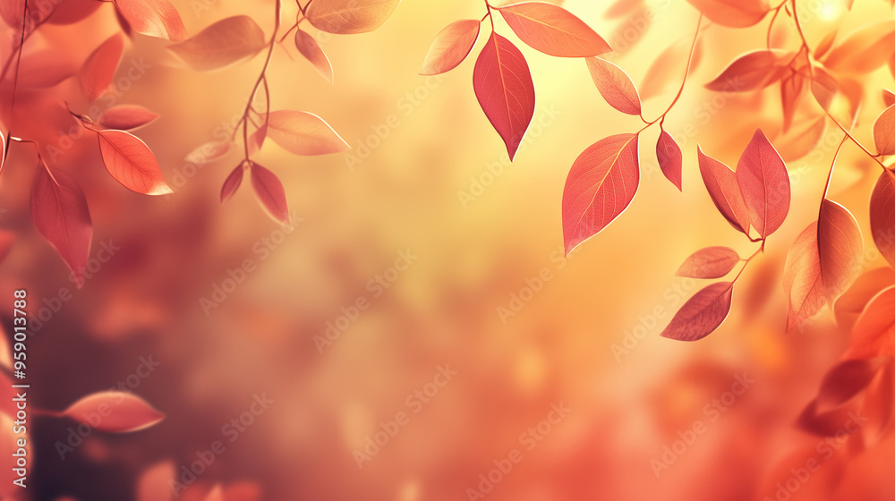 Autumn Leaves in Sunlight Autumn Leaves in Sunlight
