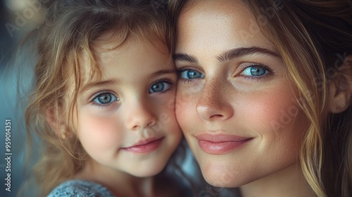 Mother and Daughter Portrait