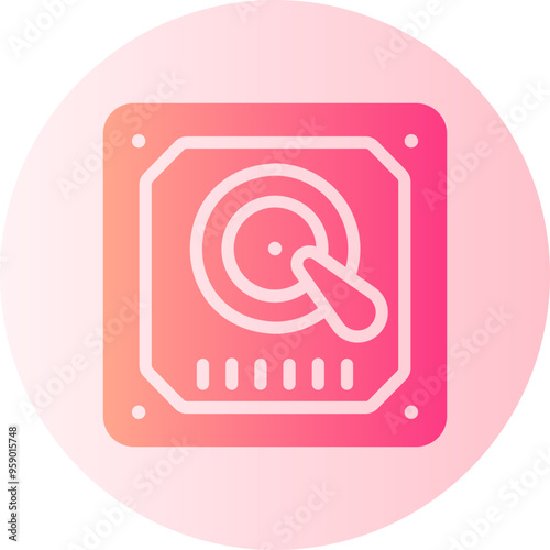 hdd gradient icon