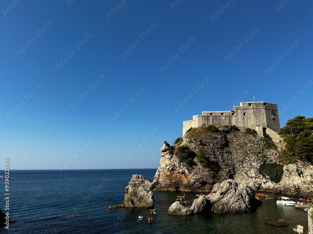 castle on the cliff