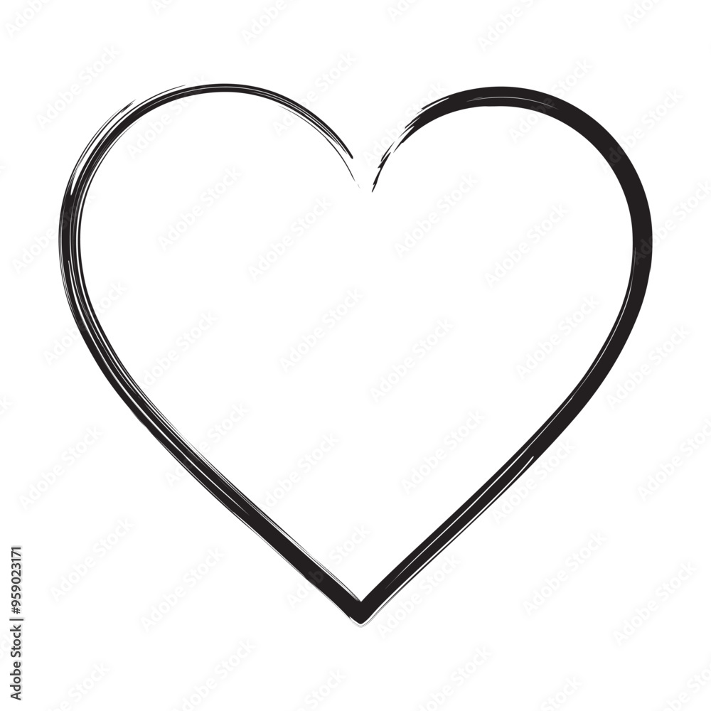 Valentine heart icon. Heart shape Isolated on white background Vector eps. Valentine heart icon. Heart shape Isolated on white background Vector eps.